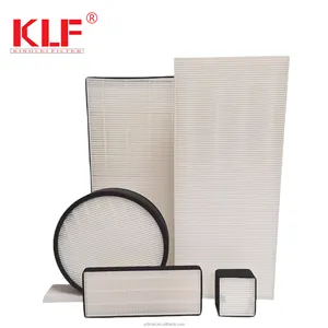 Kinglei Filtro de ar em forma de leque H10 H11 H12 H13 H14 Mini Plissado Plástico Hepa