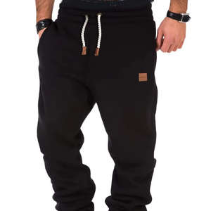 Pantaloni Sportivi da <span class=keywords><strong>Uomo</strong></span> Nay1il per Autunno e Inverno, Leggings con Dettagli a Contrasto per Allenamento - Product Image 1