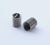 Good Quality Stainless Steel M6*1*2.5D Wire Thread Insert Heli Coil Insert Screw M6*0.75*3D Fasteners