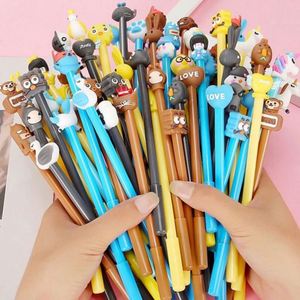 Lapicero Kawai Cartoon Cute Plastic 0.5mm Promotional Gel <b>Pen</b> Interesting Gift <b>Pen</b> for Office & School - Product Image 1