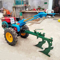 Motoculteur pour la récolte des pommes de terre en ferme, 24 CV, 2 roues motrices, avec récolteuse et butteuse de pommes de terre haute productivité