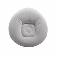 Canapé gonflable floqué en PVC épaissi, fauteuil paresseux sphérique pliable pour dormir et se détendre
