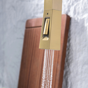 <span class=keywords><strong>Rubinetto</strong></span> da Cucina Digitale Estraibile Monocomando in Ottone Spazzolato Oro, Miscelatore <span class=keywords><strong>Flessibile</strong></span> di Lusso per Cucina - Product Image 3