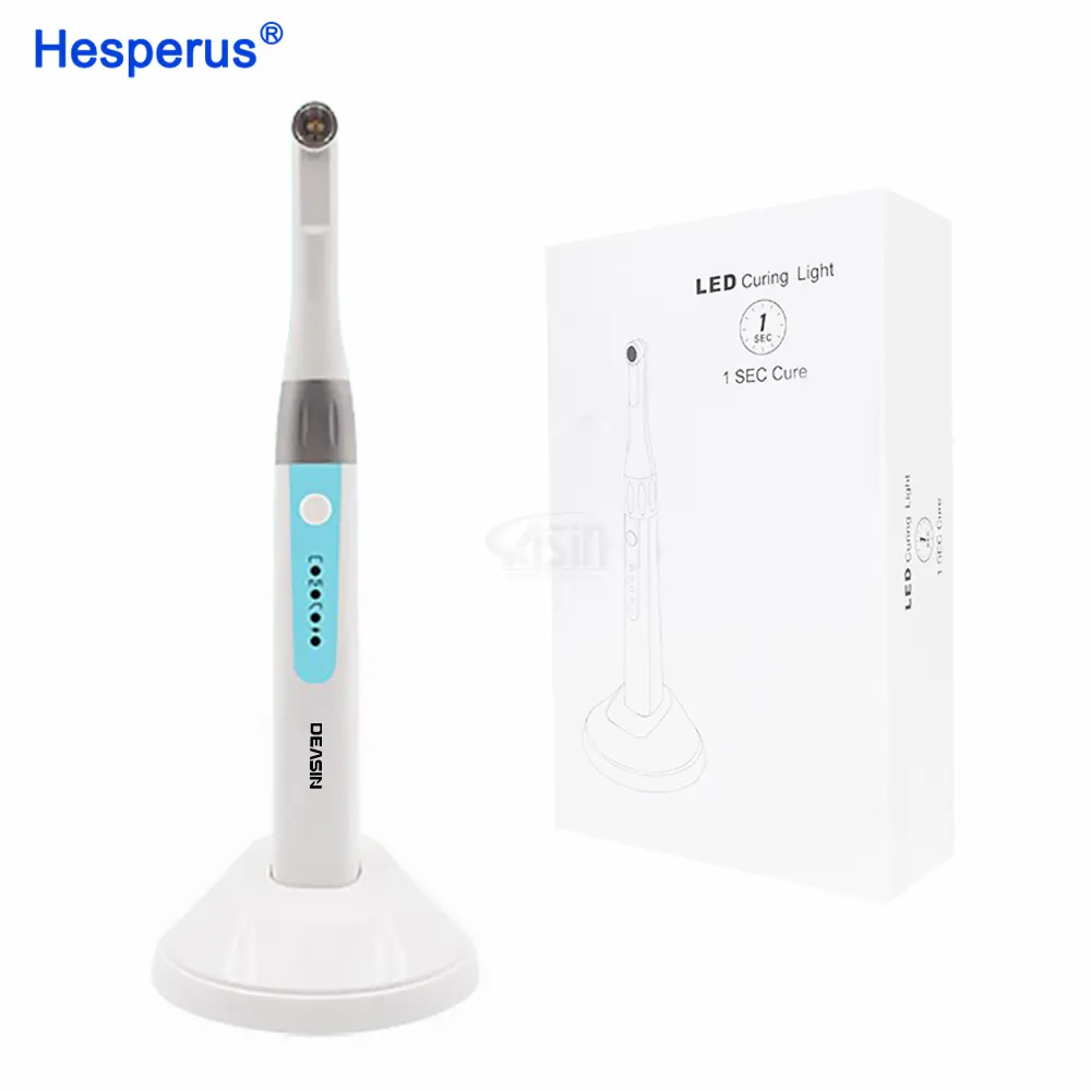 1 SEC Cura Luz Dental Led Dental Fotopolimerizar 10W Alta Potência Cura Resina Composta Lâmpada Odontologia Equipamentos