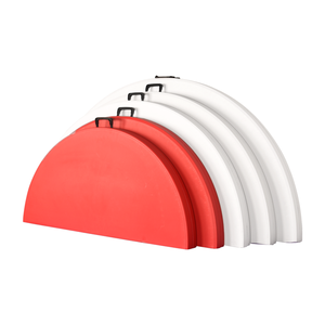 <span class=keywords><strong>Table</strong></span> ronde pliante en plastique blanche <span class=keywords><strong>de</strong></span> 183 cm (6 pieds) pour <span class=keywords><strong>10</strong></span> <span class=keywords><strong>personnes</strong></span>, idéale pour événements et jardins – Vente en gros à prix abordable - Product Image 4