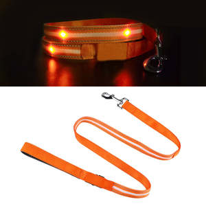 TIZE fabrika toptan Light Up köpek tasma evcil hayvan köpek aydınlatan yürüyüş gece parlayan USB şarj edilebilir Led lamba köpek tasma - Product Image 4