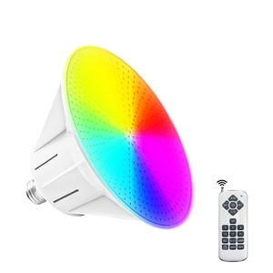 Lumière <span class=keywords><strong>LED</strong></span> pour <span class=keywords><strong>piscine</strong></span> enterrée, changement de couleur, <span class=keywords><strong>avec</strong></span> télécommande, <span class=keywords><strong>ampoule</strong></span> de remplacement E26/E27 pour luminaire Pentair Hayward - Product Image 2