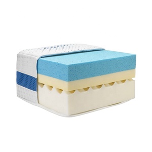 Tri Fold de memoria de espuma de látex alternativa colchón de espuma de memoria Topper colchón de látex <span class=keywords><strong>Natural</strong></span> en una caja - Product Image 2