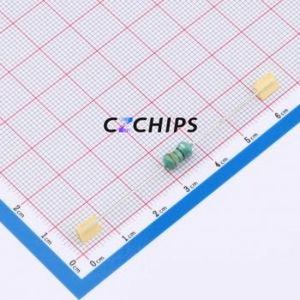 Inductor de Anillo de Color AL0510-330K / Componente de Orificio Pasante (THT), D5xL11mm 33uH 10% 400mA 750mOhm - Product Image 1