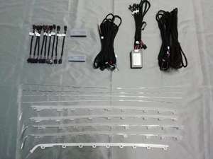 Eclairage intérieur de voiture, lampe d'ambiance <span class=keywords><strong>led</strong></span>, 16/32/64 couleurs, pour BMW new X3 - Product Image 4
