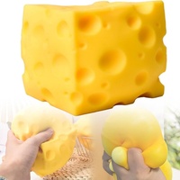 Offre Spéciale : Jouet Anti-Stress Géant en Forme de Grand Fromage – Jouet Sensoriel à Presser en Forme de Nourriture Mignonne