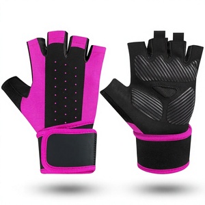 Guantes Deportivos Transpirables y Ligeros de Poliéster con Medio Dedo para Ciclismo Unisex - Product Image 3