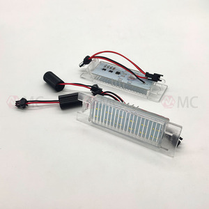 Pour FIAT Bravo Punto 199 500L chroma Doblo Linea <span class=keywords><strong>Seicento</strong></span> Tipo blanc LED arrière plaque d'immatriculation lumière lampe assemblage - Product Image 1