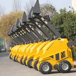 Minicargadora Profesional con Envío Gratuito, Motor con Ruedas, Múltiples Accesorios de Alto Flujo, Fácil de Operar - Product Image 1