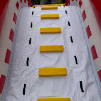 Ciudad de Diversión Inflable Comercial Arcoíris Carnival, Castillo Hinchable Grande de PVC para Niños, Alquiler para Festivales, Eventos y Fiestas