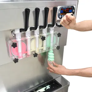 Boden stehend 5 Geschmacks richtungen Softeis automat/Icetech Soft eismaschine/Soft eismaschine mit CE NSF