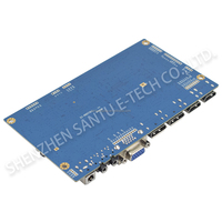 Placa Controladora LCD R95TALL-V2.0 4K, Entrada de CC de 12V/24V, Interfaz EDP V-by-One, Resolución 3840x2160, 5 Teclas, Luz LED LCD