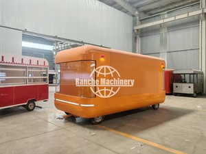 EU USA Standard Grill <b>BBQ</b> Smoker Fast Food Ice Cream Stainless Steel Food Truck Mobile Kitchen Fully Equipped Snack Food Hotdog - Product Image 6