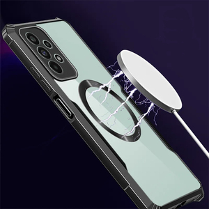 <span class=keywords><strong>Cover</strong></span> Trasparente Sottile per <span class=keywords><strong>Samsung</strong></span> Galaxy A91, Custodia Morbida Anti-Ingiallimento con Chiusura Magnetica per <span class=keywords><strong>Samsung</strong></span> A90 A81 A73 A72 A71 A710 <span class=keywords><strong>A70</strong></span> A57 A56 - Product Image 4