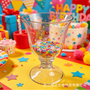 Crystal Round Transparent Fruit Plate Modern Simple Style Plastic Home Decorative Trays - Product Image 5