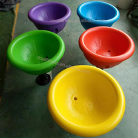 Dream Outdoor - Juego de Parque Infantil con Forma de Tazón, con Movimiento Giratorio y Envolvente, para Niños