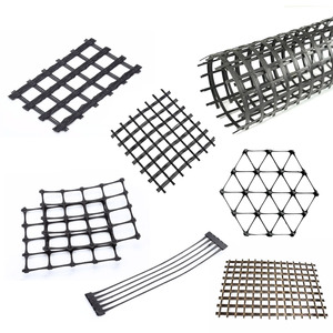 Kangshun Geogrid Fiberglass Unidirectional Bidirectional Tridirectional Asphalt Reinforcement Geogrids for Subgrade - Product Image 1