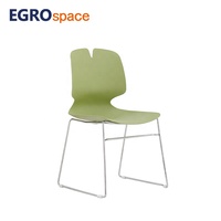 Chaise de bureau pliable EGROspace de haute qualité pour conférences, réunions et formations