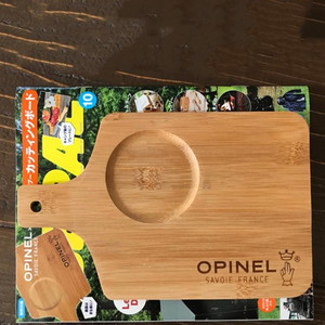 Planche à découper en bambou Haofeng, mini, portable, pour le camping en plein air, couleur bois naturel - Product Image 5