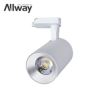 Sistema de Iluminación LED Moderno con Riel de Aluminio Ajustable, 30 Vatios, Regulable, con una Vida Útil de 30000 Horas