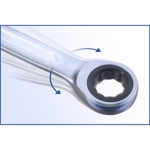 Brilliant <b>Tools</b> Ratchet ring <b>spanner</b>, 14 mm - Product Image 3