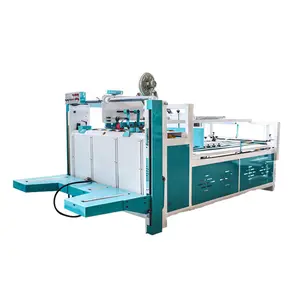 Semi automatic corrugated board folder gluer/box glue machine/carton folder gluer machine