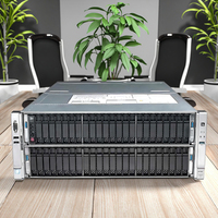 Servidor en Rack H3C UniServer R6900 G3 4U, 2 GPUs de Doble Ancho y 6 de Ancho Único, Alta Potencia, 4 Procesadores Intel Xeon, 48 GB de Memoria DDR4, en Stock
