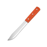 Ensemble de couteaux de chef en acier inoxydable de haute qualité, écologiques, personnalisables, plusieurs tailles, manche en bois, revêtement antiadhésif, pour droitiers