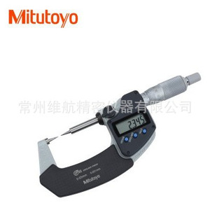 ไมโครมิเตอร์ดิจิตอล Mitutoyo 0-25 มม. ปลายแหลม เครื่องมือวัดความแม่นยำสูง - Product Image 2