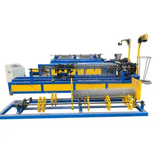 Automatic Steel Wire Mesh Welding Machine Chain Link Fence Machine 4 Meters