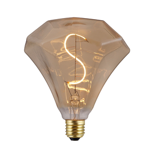 <span class=keywords><strong>Ampoule</strong></span> à filament de tungstène rétro Edison D150 <span class=keywords><strong>ampoule</strong></span> décorative en verre épais à dessus plat - Product Image 3