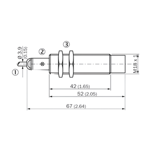 IME18-12NNSZW2S đa chức năng quy nạp Proximity Switch cảm biến Cảm biến Giao hàng nhanh - Product Image 6