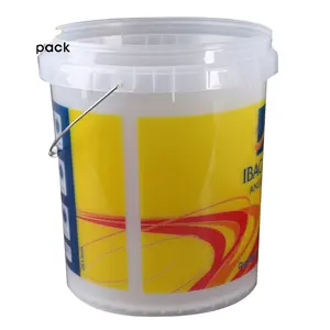 China supplier cheap food grade plastic bucket16L PP pail with lid