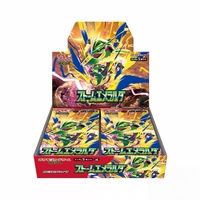 Kotak Segel Pabrik Asli Pokemon TCG Versi Jepang Mega M6 Storm Emerald Booster Box PTCG Grosir Koleksi Set
