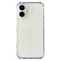 Coque de protection antichoc de luxe ultra transparente en TPU+PC avec airbag aux quatre coins pour iPhone 14 15 16 17 18 Pro Max