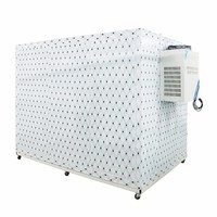 Contenedor Refrigerado de 20 pies, Caja Refrigerada para Camioneta/Furgoneta de Helados, Refrigeración de Alimentos, Venta al por Menor y Catering