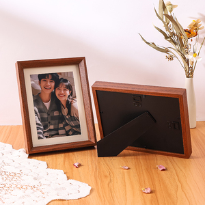 Cornice Fotografica Classica in Legno, Varie Dimensioni 6" 7" 8" <span class=keywords><strong>10</strong></span>" A4 per Decorazione Casa, Ufficio, Tavolo e Parete - Product Image 4