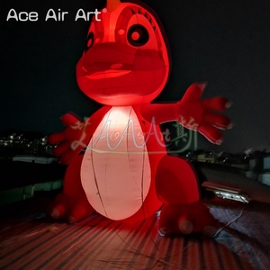 Il dinosauro decorativo gonfiabile di attività all'aperto ha condotto il modello del drago del fumetto leggero per il <span class=keywords><strong>Club</strong></span> o il museo giganti - Product Image 4