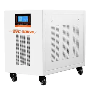 Regulador estabilizador de voltaje servo automático SVC serie 30KVA de alta calidad