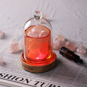 Difusor de aceite esencial de piedra de cristal Natural, lámpara de aromaterapia curativa de sal <span class=keywords><strong>del</strong></span> <span class=keywords><strong>Himalaya</strong></span>, quemador de Aroma de fragancia para decoración <span class=keywords><strong>del</strong></span> hogar - Product Image 3