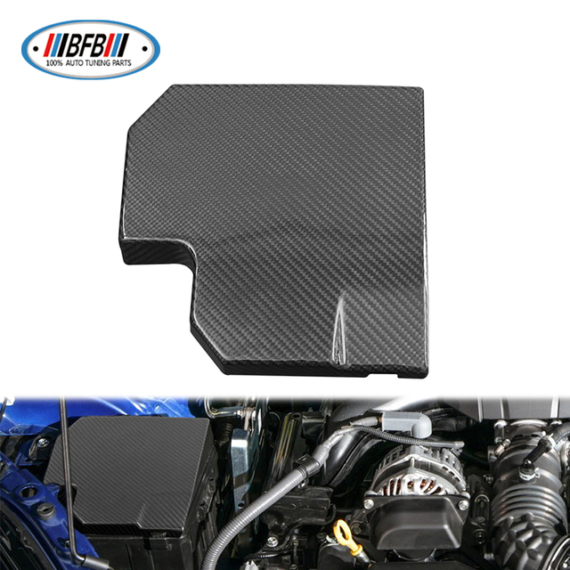 Real Dry Carbon Fiber Interior Trim Car Accessories Dry Carbon Fiber Engine Fuse Box Cover for Subaru BRZ GR86 2022-2024
