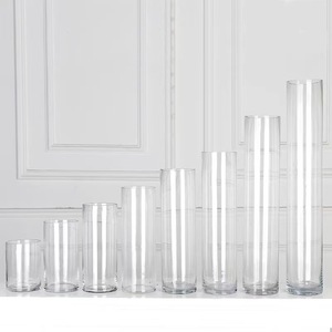 Offre Spéciale 30 40 50 60cm hauteur 10 20 25 30cm <span class=keywords><strong>grand</strong></span> <span class=keywords><strong>grand</strong></span> sol clair fleur cylindre <span class=keywords><strong>grand</strong></span> <span class=keywords><strong>vase</strong></span> <span class=keywords><strong>en</strong></span> <span class=keywords><strong>verre</strong></span> pour mariage - Product Image 6