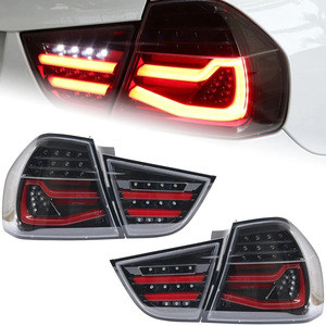 ไฟท้าย LED รุ่น W E90 ปี 2009-2012 เลนส์สีแดง พร้อมไฟเลี้ยว สำหรับตกแต่งรถยนต์ 320i 323i 325i 330i สภาพใหม่ แรงดันไฟฟ้า 12V สำหรับรถยนต์ซีรีส์ 3 - Product Image 2
