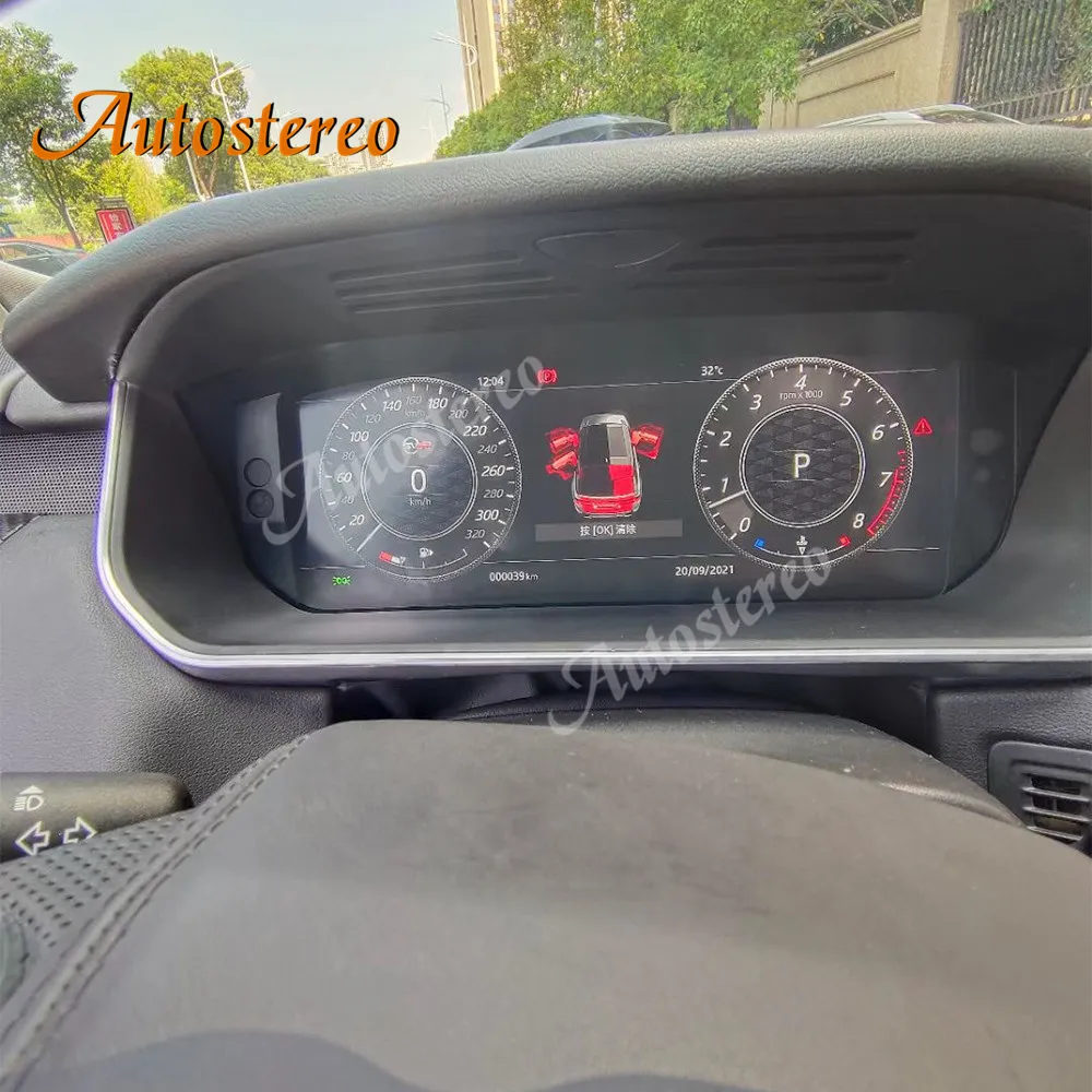 Araba Dashboard enstrüman dijital küme Land Rover Range Rover Vogue L405 spor L494 2013-2017 GPS navigasyon multimedya