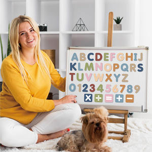 Jouets éducatifs pour enfants, autocollants magnétiques numériques, symboles mathématiques, outils d'apprentissage du <span class=keywords><strong>calcul</strong></span> pour la maison et l'école - Product Image 4